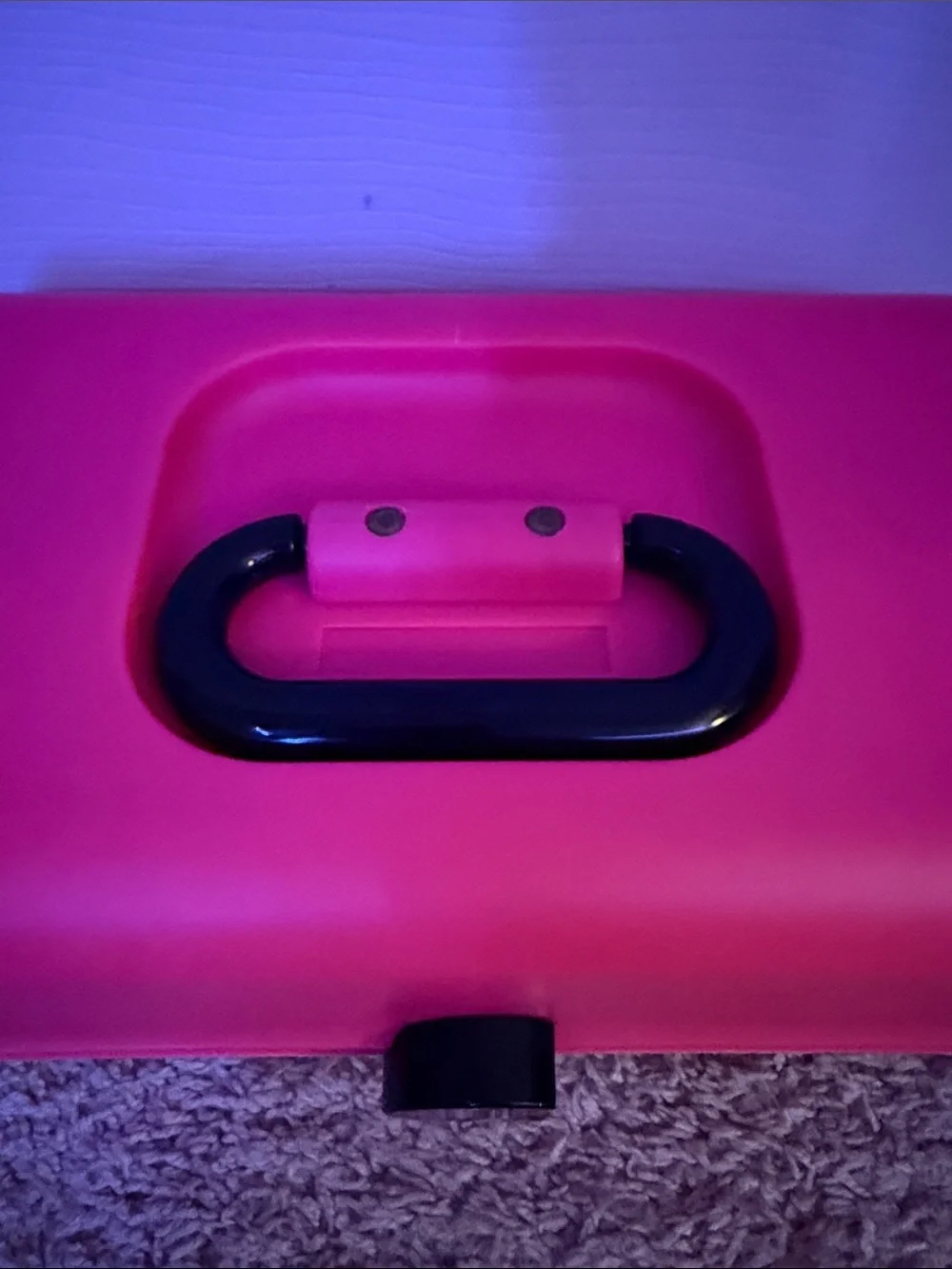 Caboodles vintage 1990’s Hot Pink Makeup Organizer Case